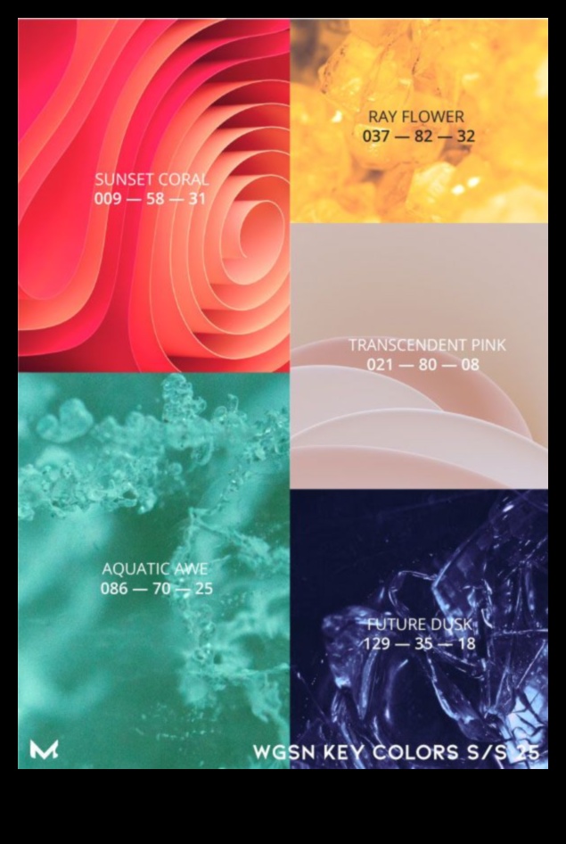 Matu krāsu tendences 2025. gadā: ieskatieties krāsu nākotnē