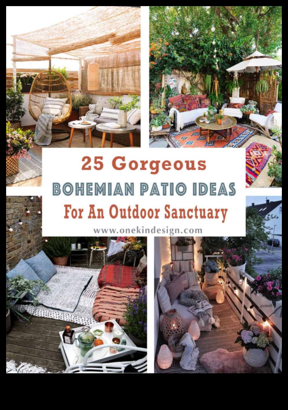 Kā izveidot stilīgu, bet funkcionālu āra ēdamzonu ar Boho dekoru idejām?