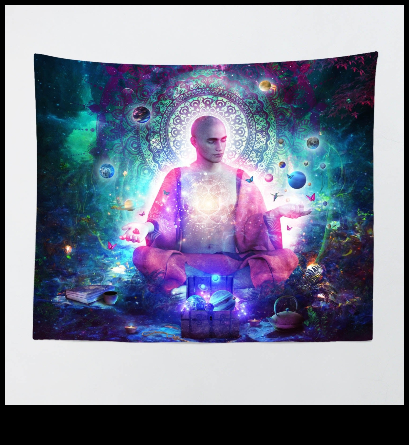 Meditācija cauri laikiem: vēsturiskā miera gobelēna atklāšana