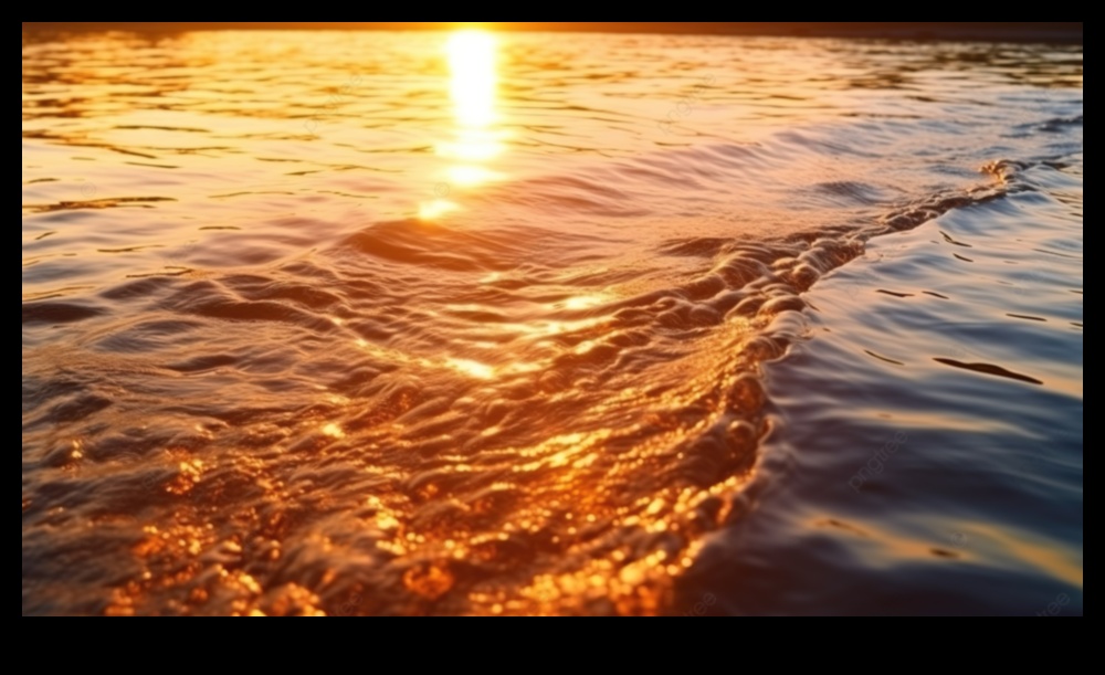 Saulrieta mierīgums: vakara iedvesmoto viļņu skaistuma virzīšana