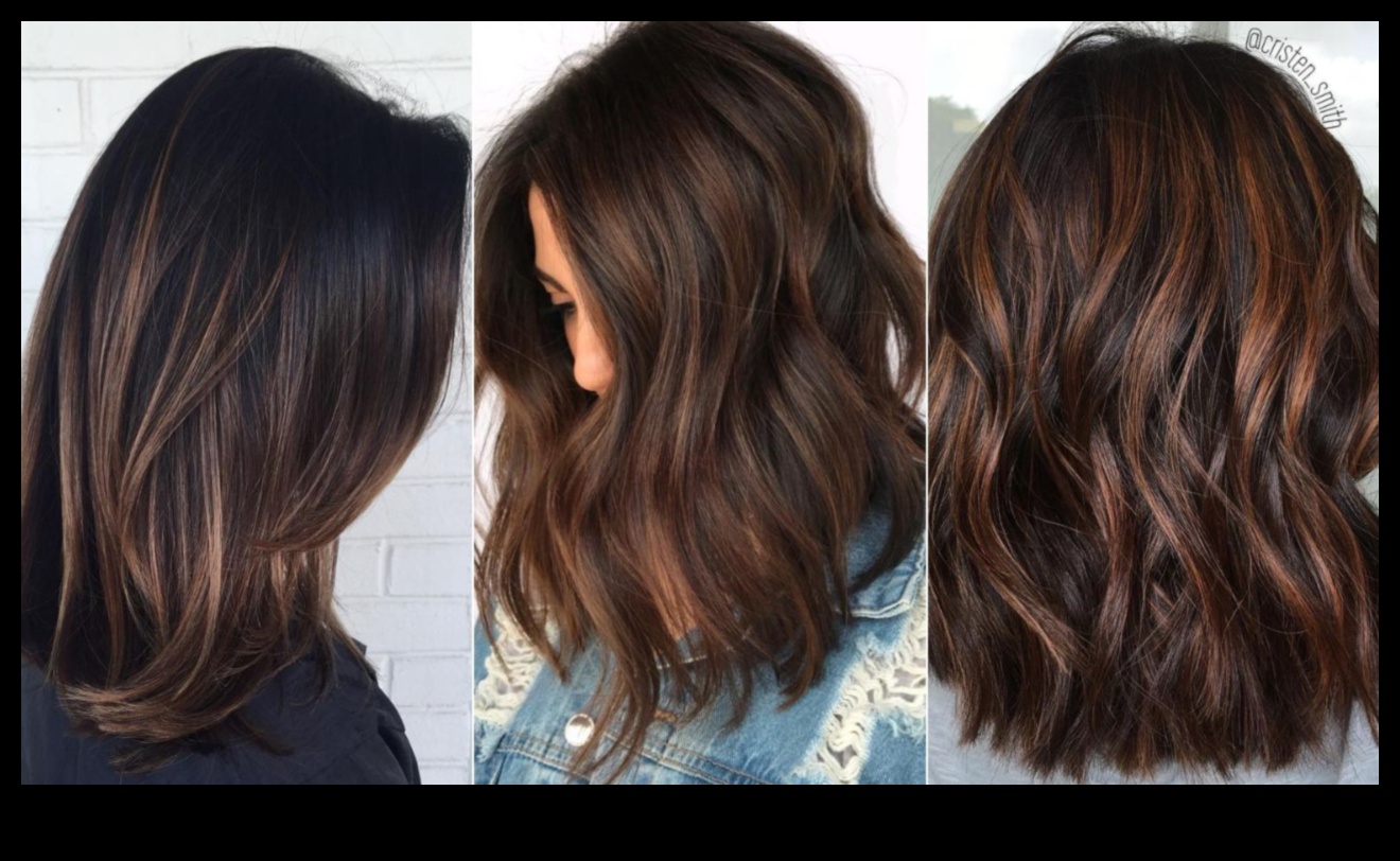 Vēss kakao: klasiskas brūnas matu krāsas idejas mūžīgam skaistumam