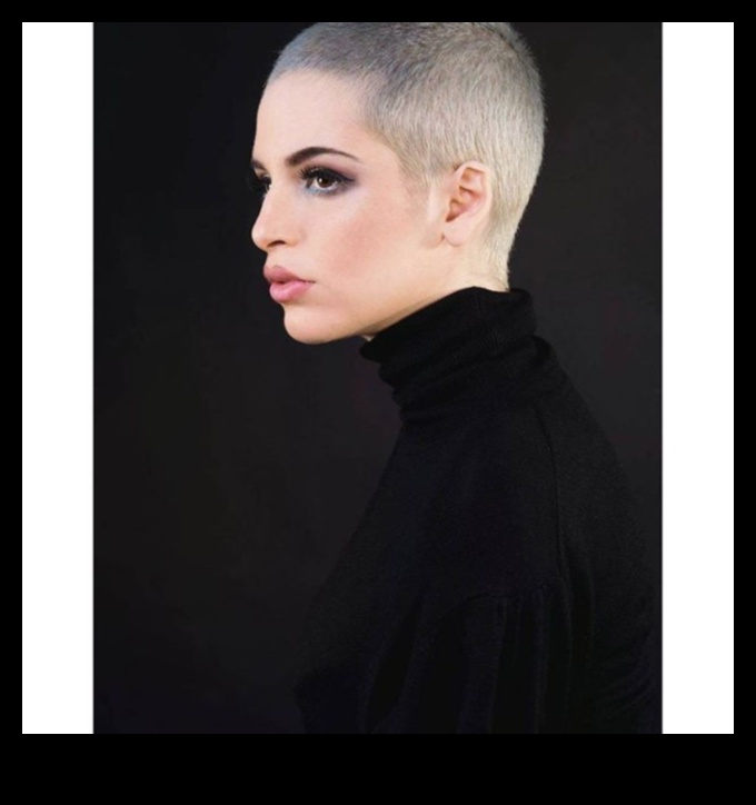 Drosmīgs buzz: izmantojiet īpaši īsu frizūru spēku