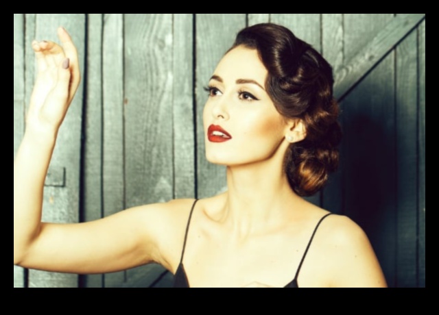 Vintage Glamour: Retro stilu atdzīvināšana vidēja garuma matiem