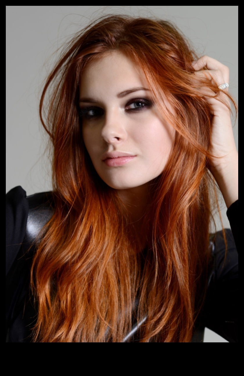 Auburn Essence: personības izpausme, izmantojot kastaņbrūnas frizūras
