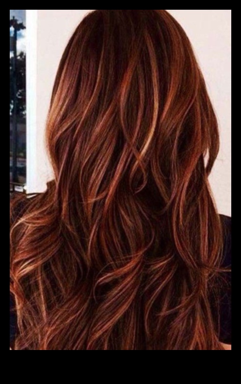 Auburn Essence: personības izpausme, izmantojot kastaņbrūnas frizūras