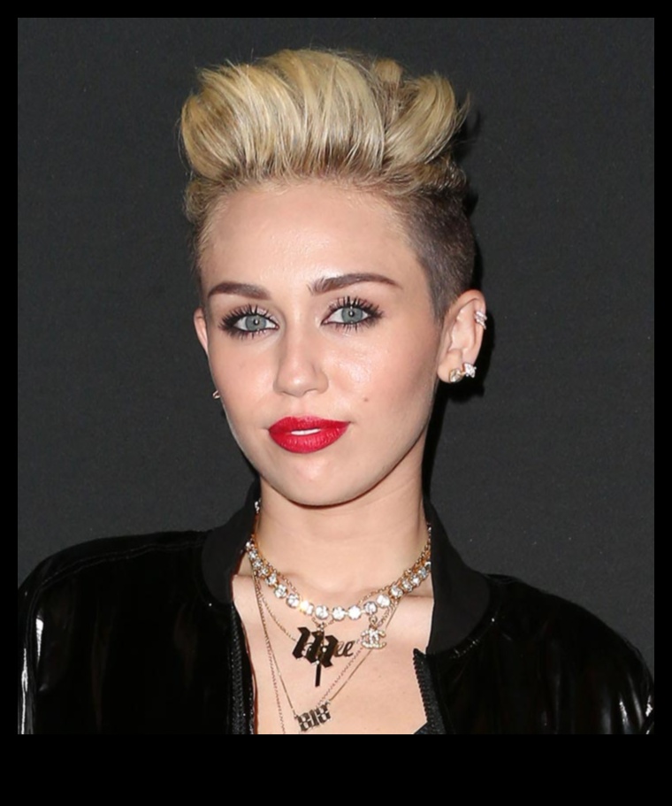 Edgy Elegance Turpinājums: Šūpojošs īsi matu griezumi ar attieksmi