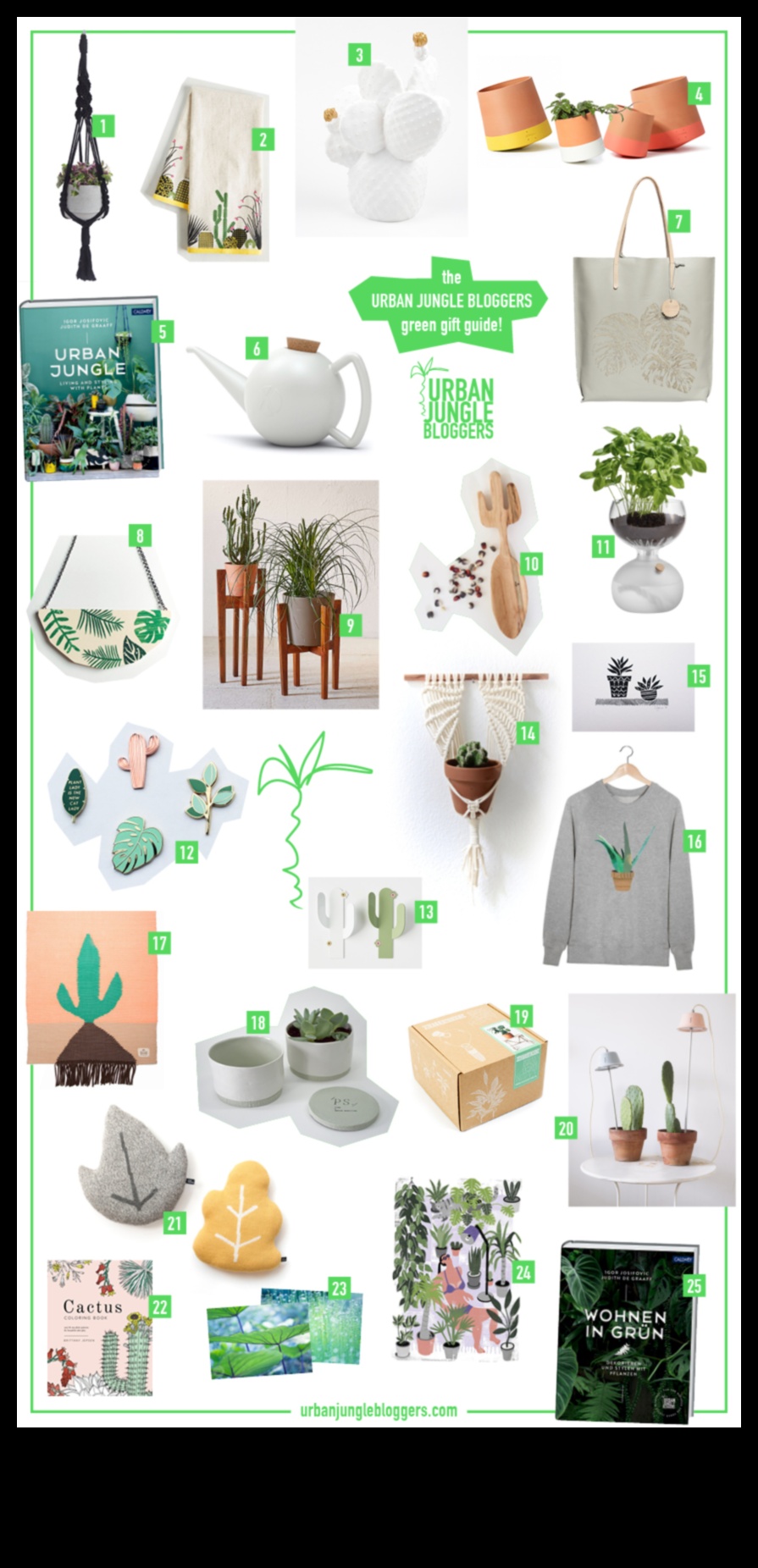 Botanical Bounty: zaļas dāvanas augu entuziastiem