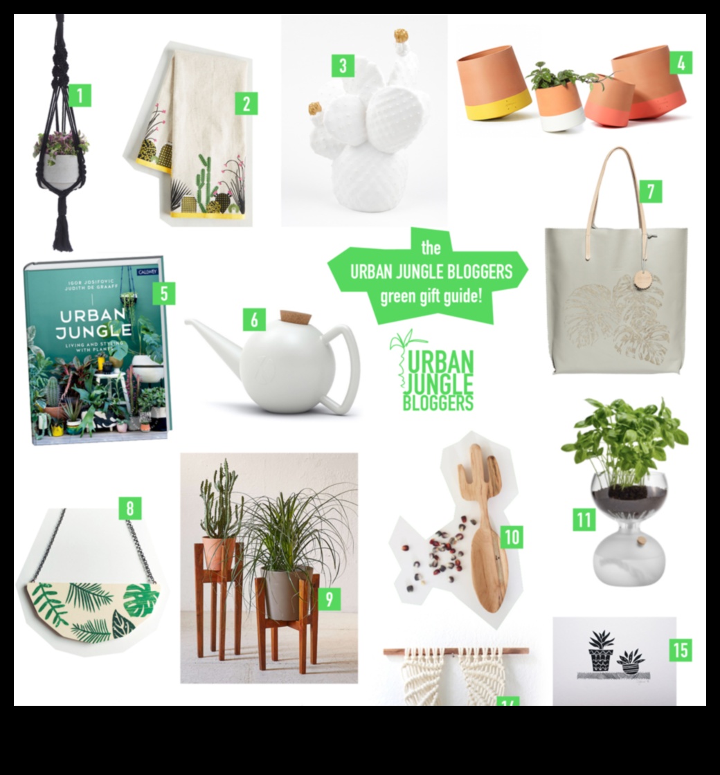 Botanical Bounty: zaļas dāvanas augu entuziastiem