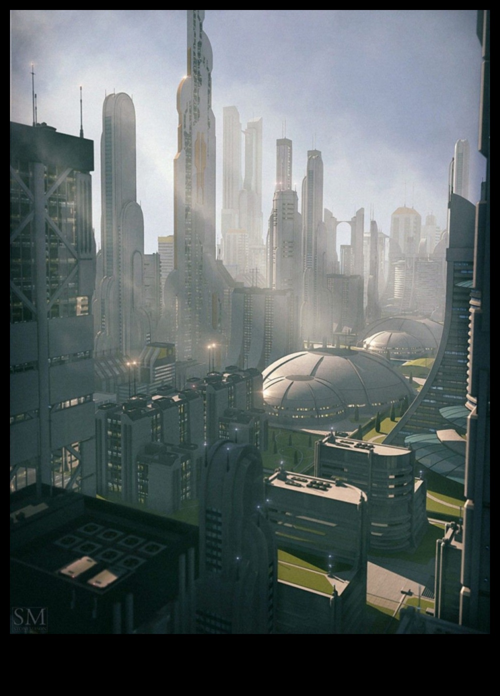 Pilsētas utopija: iztēloties modernu pilsētas ainavu