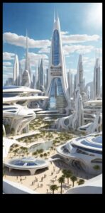 Pilsētas utopija: iztēloties modernu pilsētas ainavu