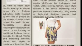 City Chic Chronicles: orientēšanās ielu modes tendencēs