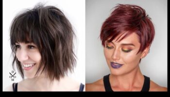 Edgy Elegance Turpinājums: Šūpojošs īsi matu griezumi ar attieksmi