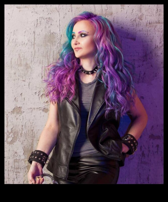 Galaktikas dieviete: kosmiskas iedvesmotas matu krāsas idejas