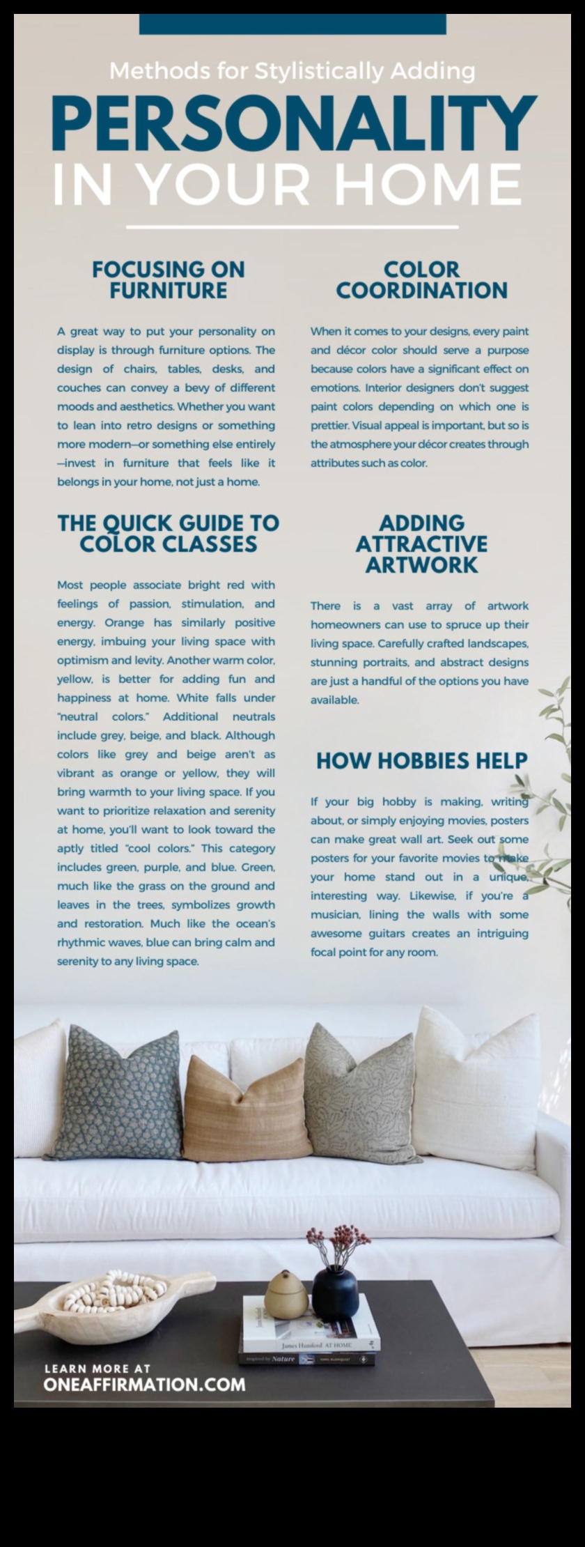 Kā jūs iekļaujat personīgo stilu dekorēšanas koncepcijās?