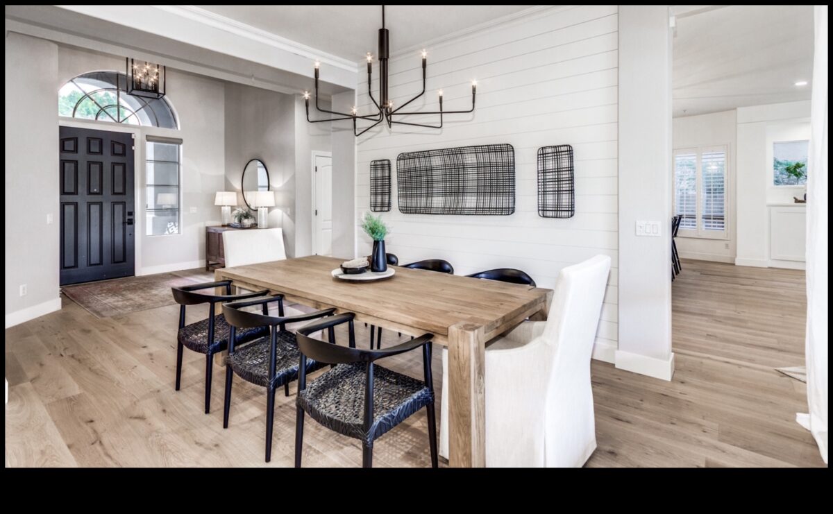 Kā noformēt Urban Farmhouse ēdamistabu ar lauku mājas dekoru idejām?