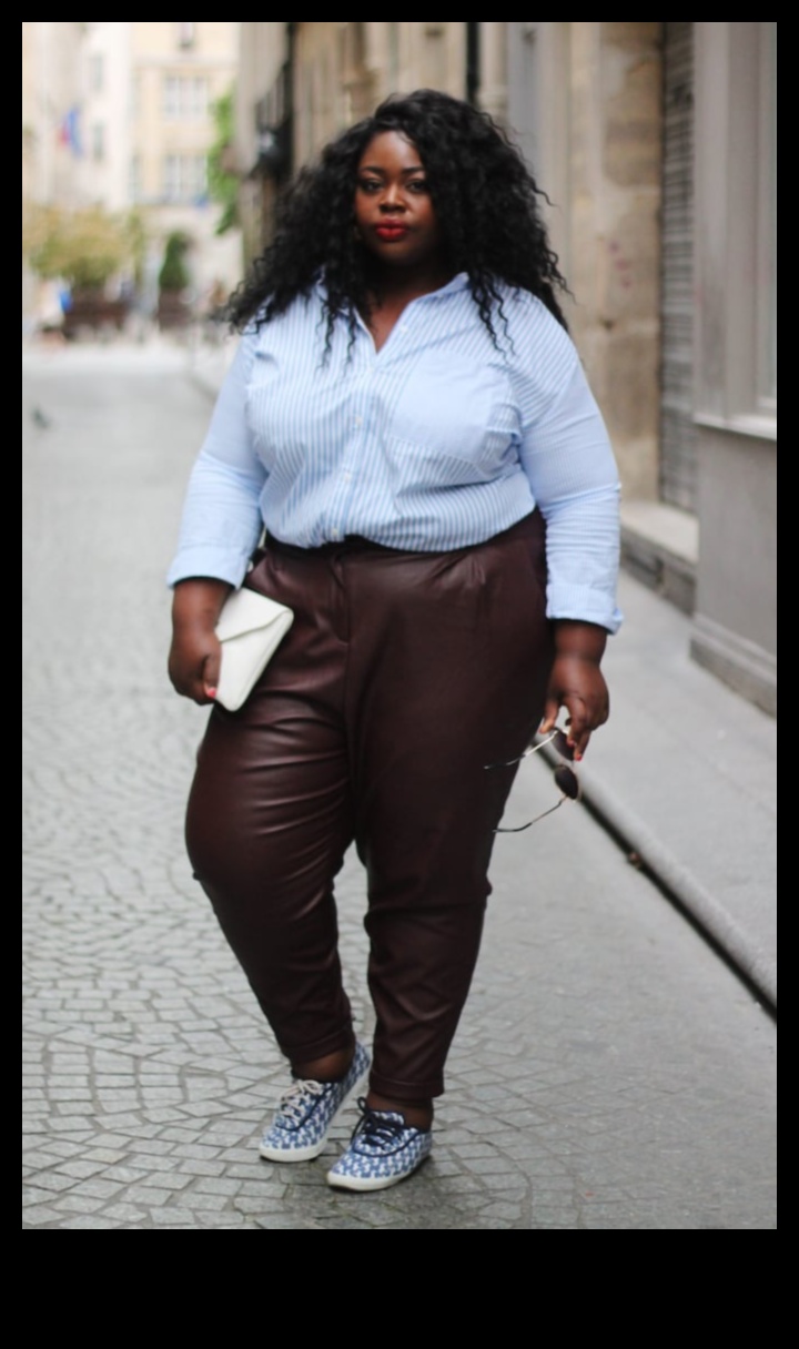 Neatvainojošs stils: liela izmēra tērpi bezbailīgai modei